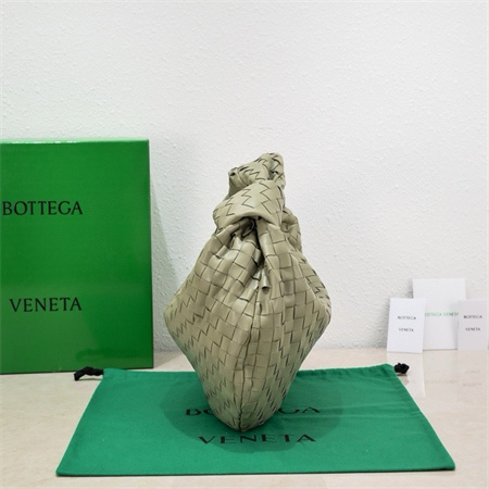 BV Small Jodie In Lambskin Leather Travertine Color