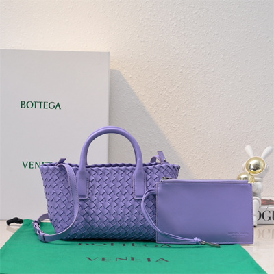 BV Mini Cabat Tote Bag In Lambskin