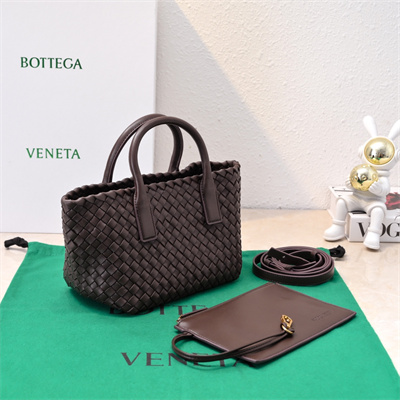 BV Mini Cabat Tote Bag In Lambskin