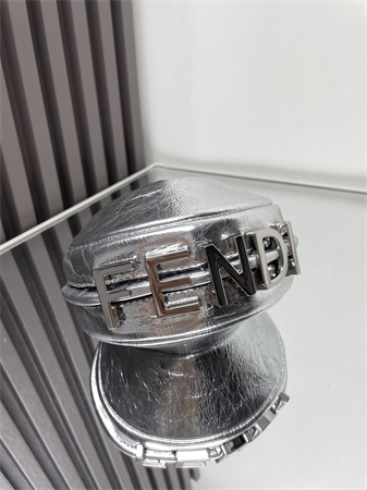 Fendigraphy Nano Leather Bag Silver/Silver