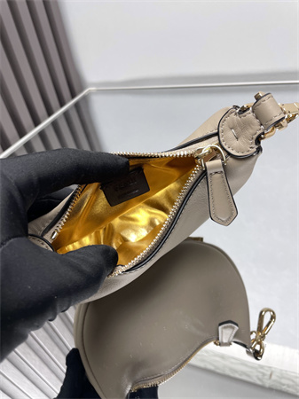 Fendigraphy Nano Leather Bag Dove Grey