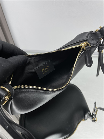 Fendigraphy Mini Leather Bag Black