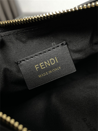 Fendigraphy Mini Leather Bag Black