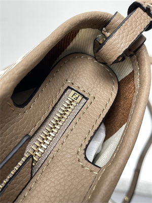 Fendi Roll Mini Tote Bag FF jacquard