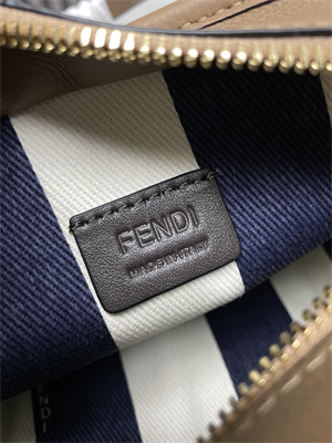 Fendi Roll Mini Tote Bag FF jacquard