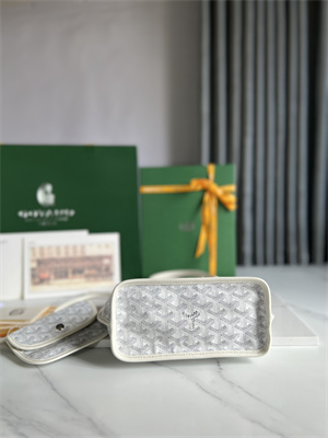 Goyard Anjou Mini Bag Chevroches Calfskin & Goyardine Canvas