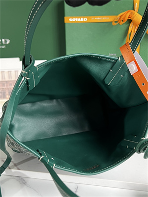 Goyard Anjou Mini Bag Chevroches Calfskin & Goyardine Canvas