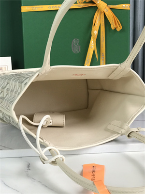 Goyard Anjou Mini Bag Chevroches Calfskin & Goyardine Canvas