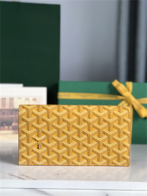 Goyard Richelieu Wallet Goyardine Canvas & Vauzelles Calfskin