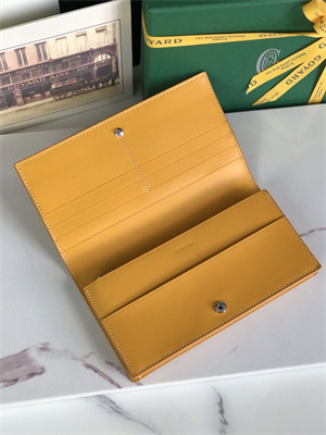 Goyard Richelieu Wallet Goyardine Canvas & Vauzelles Calfskin