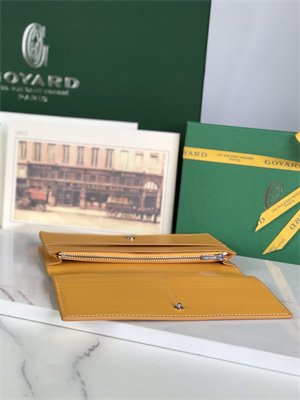 Goyard Richelieu Wallet Goyardine Canvas & Vauzelles Calfskin