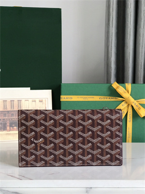 Goyard Richelieu Wallet Goyardine Canvas & Vauzelles Calfskin