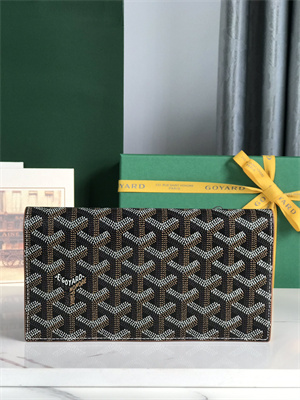 Goyard Richelieu Wallet Goyardine Canvas & Vauzelles Calfskin