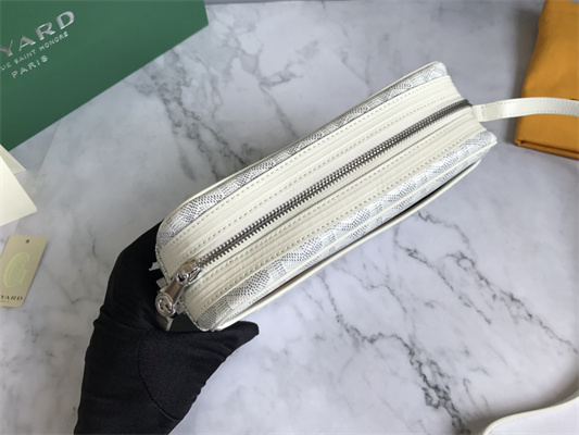 Goyard Cap-Vert PM Bag Goyardine Canvas & Cervon Calfskin