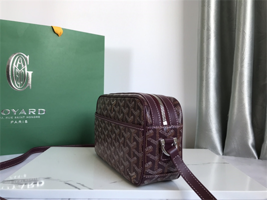 Goyard Cap-Vert PM Bag Goyardine Canvas & Cervon Calfskin