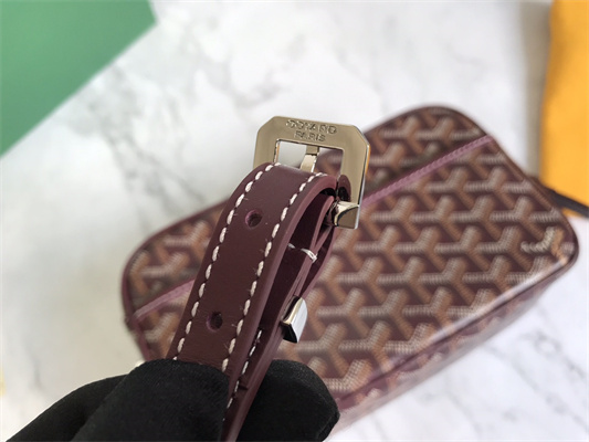 Goyard Cap-Vert PM Bag Goyardine Canvas & Cervon Calfskin