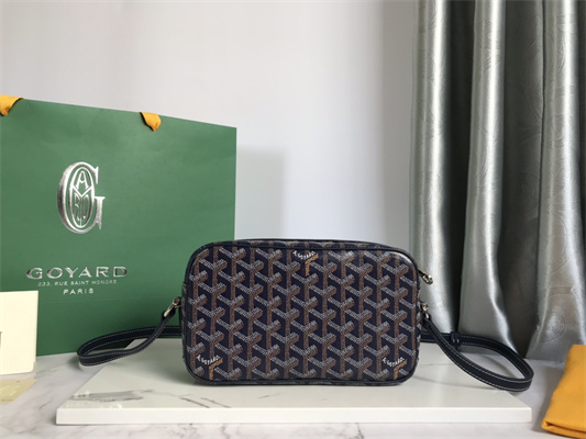 Goyard Cap-Vert PM Bag Goyardine Canvas & Cervon Calfskin