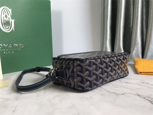 Goyard Cap-Vert PM Bag Goyardine Canvas & Cervon Calfskin