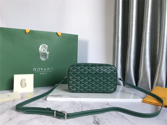 Goyard Cap-Vert PM Bag Goyardine Canvas & Cervon Calfskin