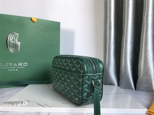Goyard Cap-Vert PM Bag Goyardine Canvas & Cervon Calfskin