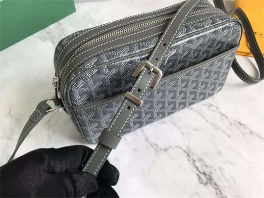 Goyard Cap-Vert PM Bag Goyardine Canvas & Cervon Calfskin