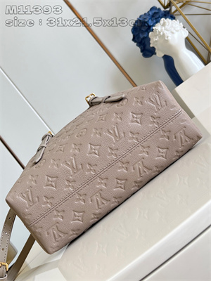 L.V Babylone Tote PM Monogram Empreinte embossed Tourterelle Grey M11463