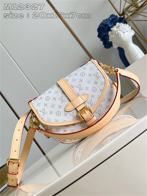 L.V Saumur BB Bag Monogram Canvas Mastic Cream M12327