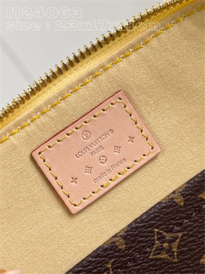 L.V Alma BB Bag Monogram Vernis embossed cowhide leather Yellow M24063