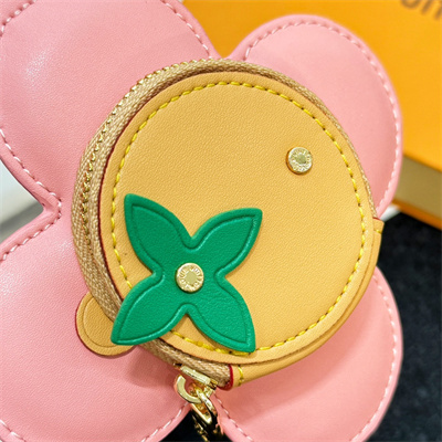 LV Vivienne Holiday Bag Charm Pink