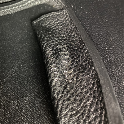 Prada Leather Mini Bag Black 1BA349