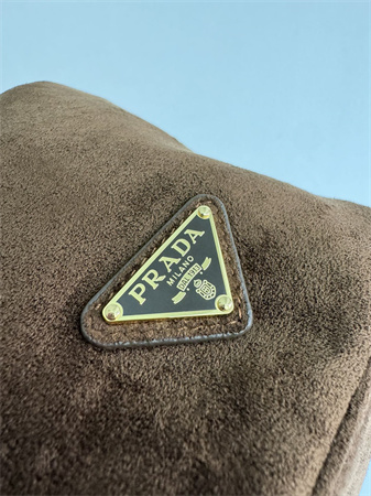 Prada Suede mini-bag Brown 1BC227