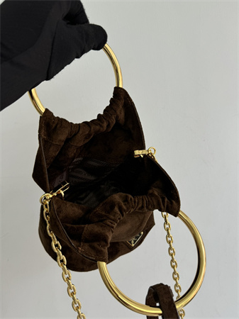 Prada Suede mini-bag Brown 1BC227