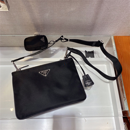 Prada Re-Edition 2000 Re-Nylon shoulder bag Black 1BH046