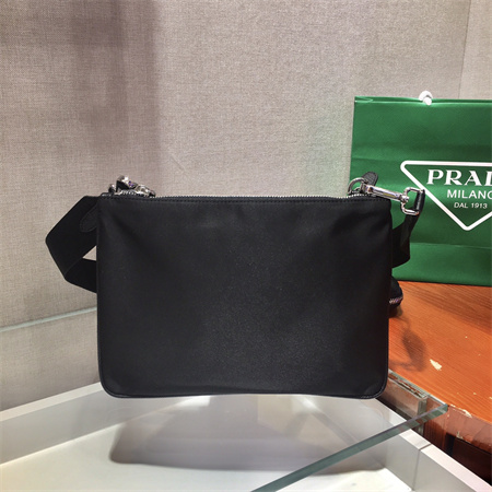 Prada Re-Edition 2000 Re-Nylon shoulder bag Black 1BH046