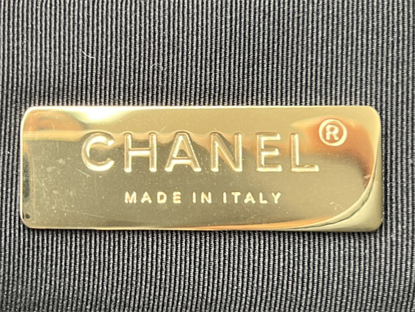 Chanel 19 Bag Tweed Gold Tone Black AS1160