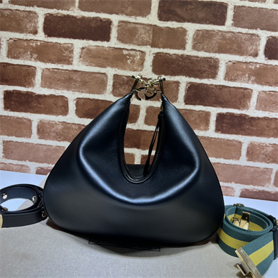 Gucci Attache large shoulder bag Leather Black 702823