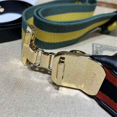 Gucci Attache large shoulder bag Leather Black 702823