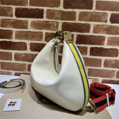 Gucci Attache large shoulder bag Leather White 702823