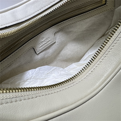 Gucci Attache large shoulder bag Leather White 702823