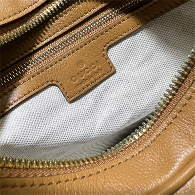 Gucci Attache large shoulder bag Leather Brown 702823