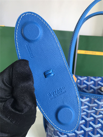 Goyard Anjou Mini Bag Chevroches Calfskin & Goyardine Canvas