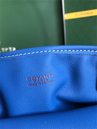 Goyard Anjou Mini Bag Chevroches Calfskin & Goyardine Canvas