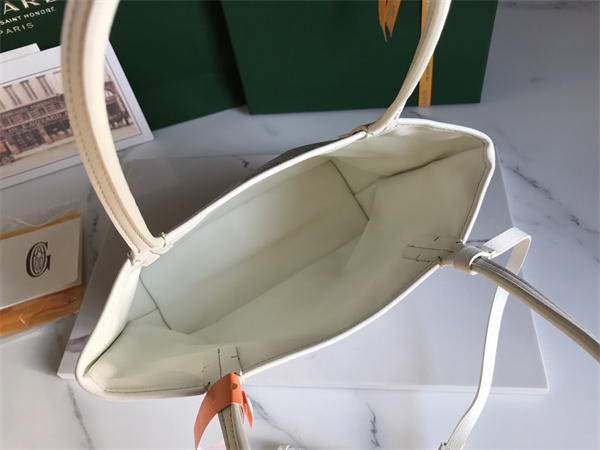 Goyard Anjou Mini Bag Chevroches Calfskin & Goyardine Canvas