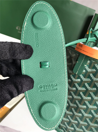 Goyard Anjou Mini Bag Chevroches Calfskin & Goyardine Canvas