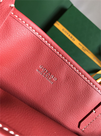 Goyard Anjou Mini Bag Chevroches Calfskin & Goyardine Canvas