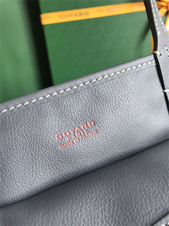 Goyard Anjou Mini Bag Chevroches Calfskin & Goyardine Canvas