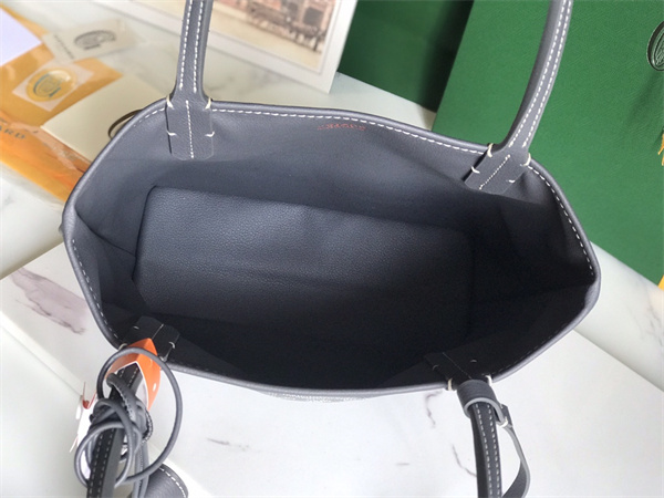 Goyard Anjou Mini Bag Chevroches Calfskin & Goyardine Canvas