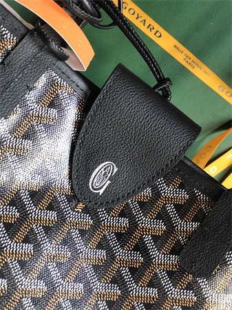 Goyard Anjou Mini Bag Chevroches Calfskin & Goyardine Canvas