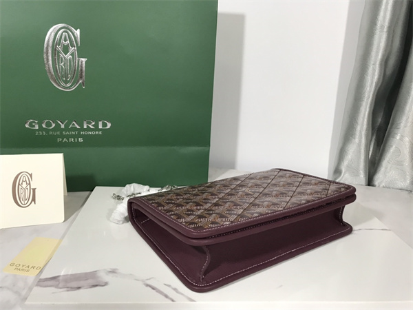 Goyard Alexandre Iii Bag Goyardine Canvas & Chevroches Calfskin