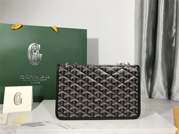 Goyard Alexandre Iii Bag Goyardine Canvas & Chevroches Calfskin